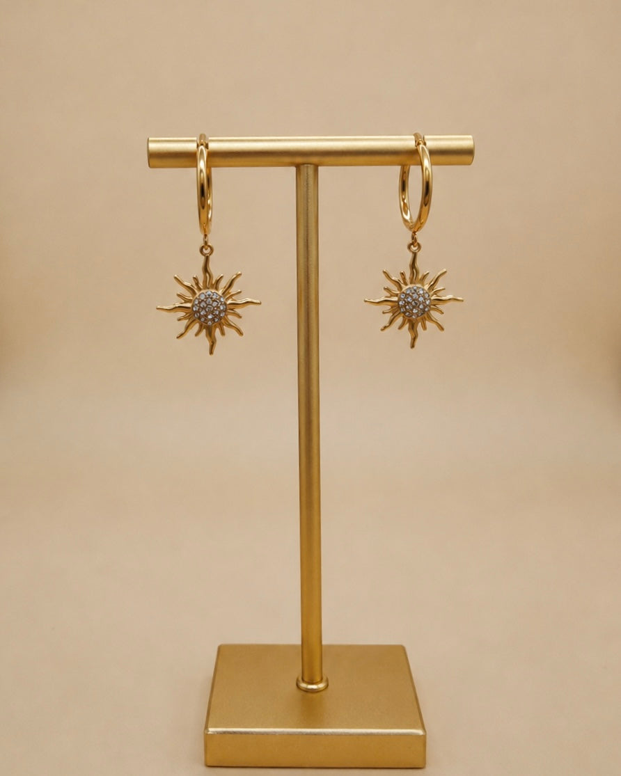 Boucles d’oreilles Soleil