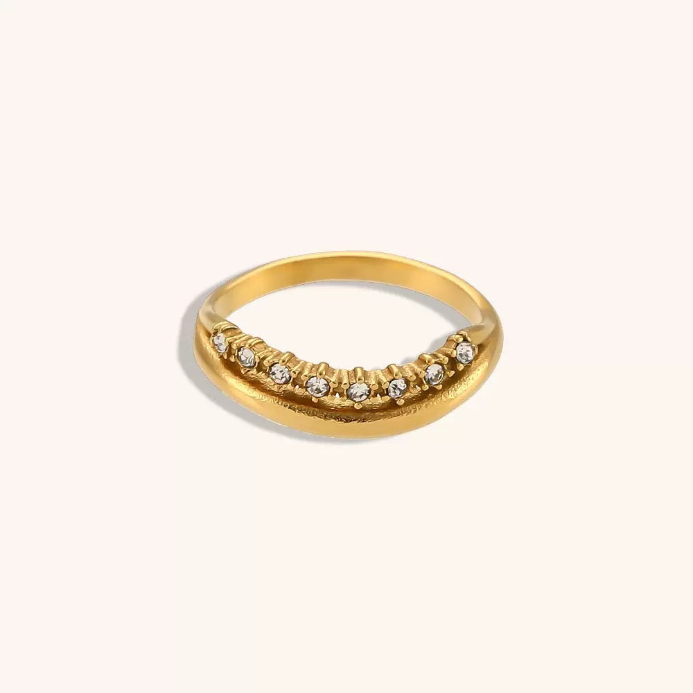 Bague Moon Smile