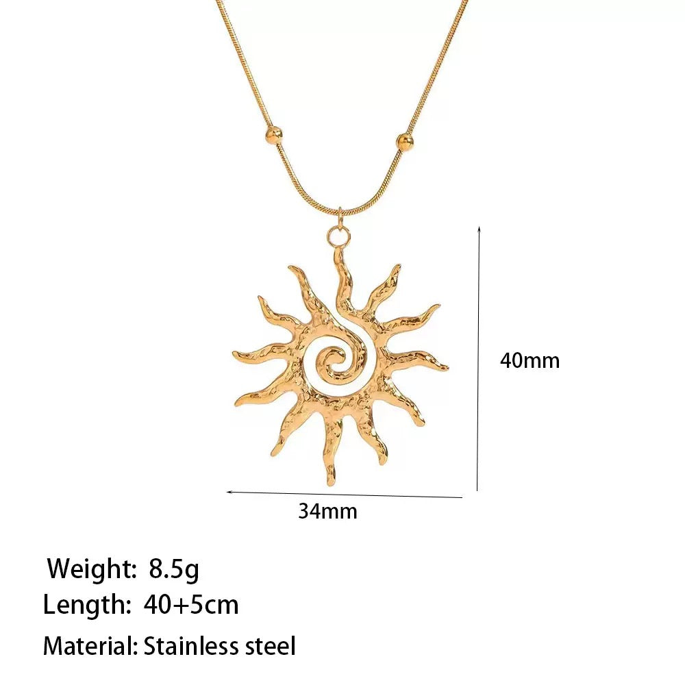 Collier solaire d’été