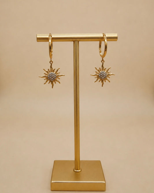 Boucles d’oreilles Soleil