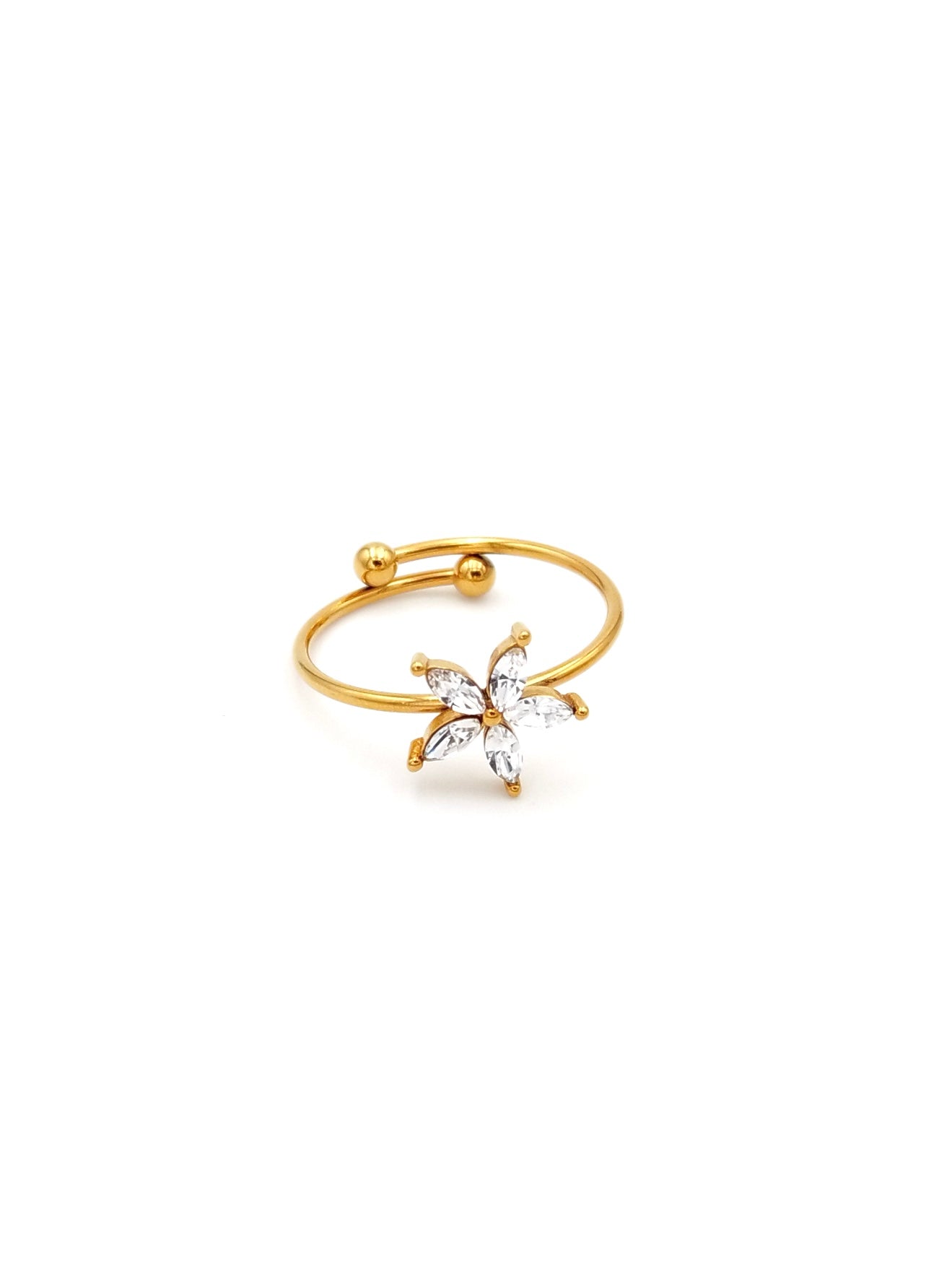 Bague Fleur Solaire