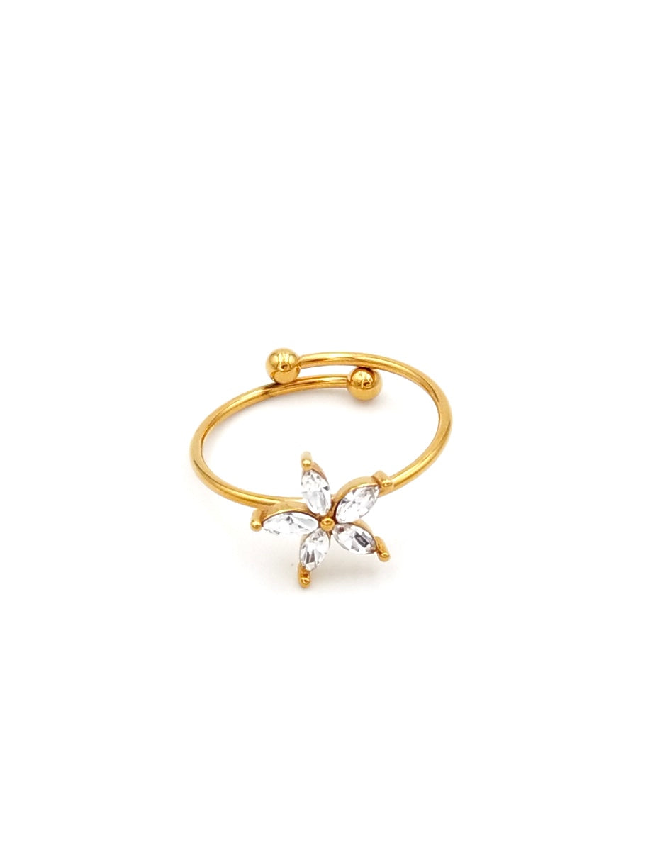 Bague Fleur Solaire