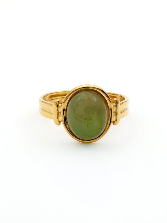 Bague Émeraude Ovale