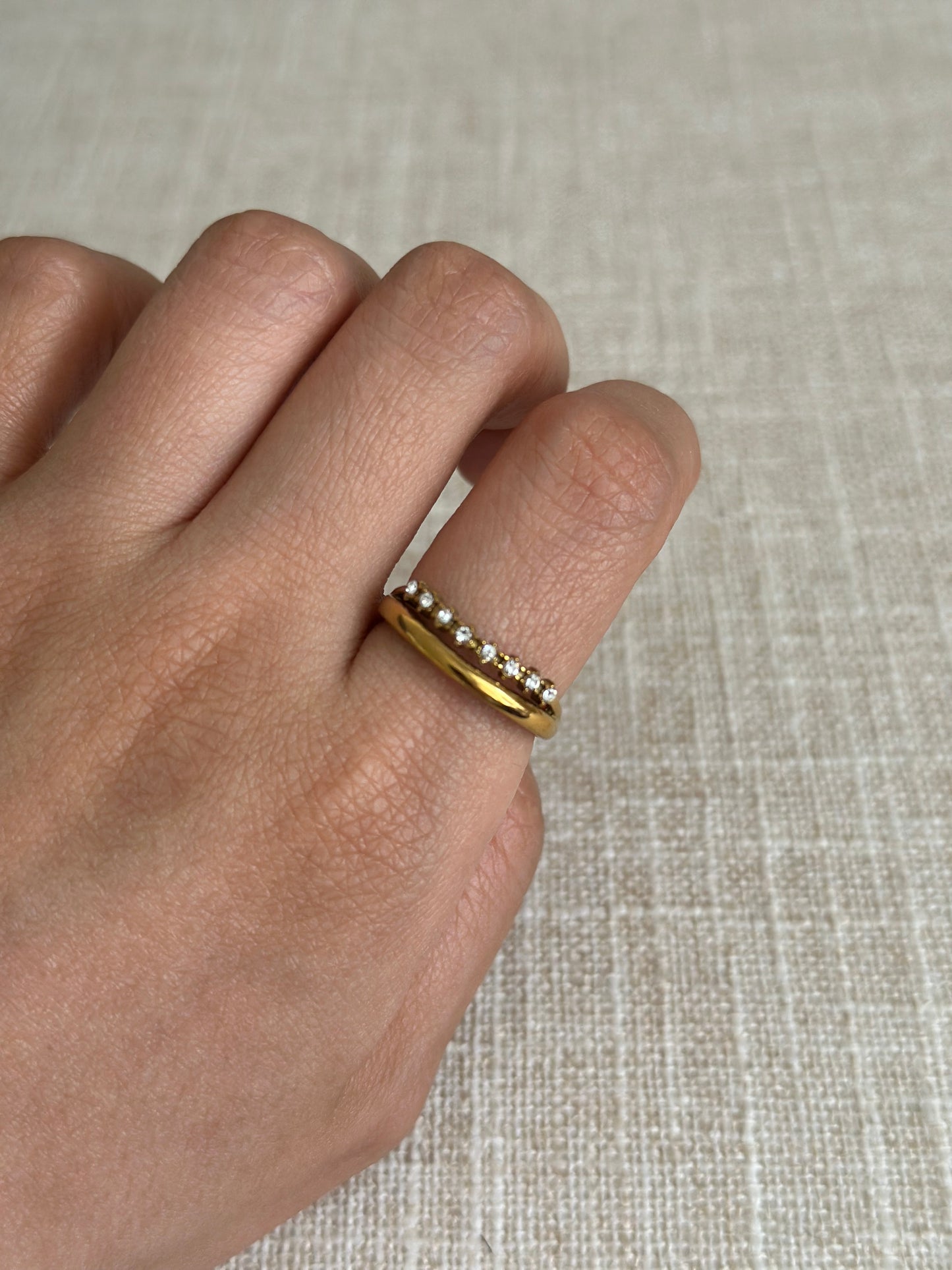 Bague Moon Smile