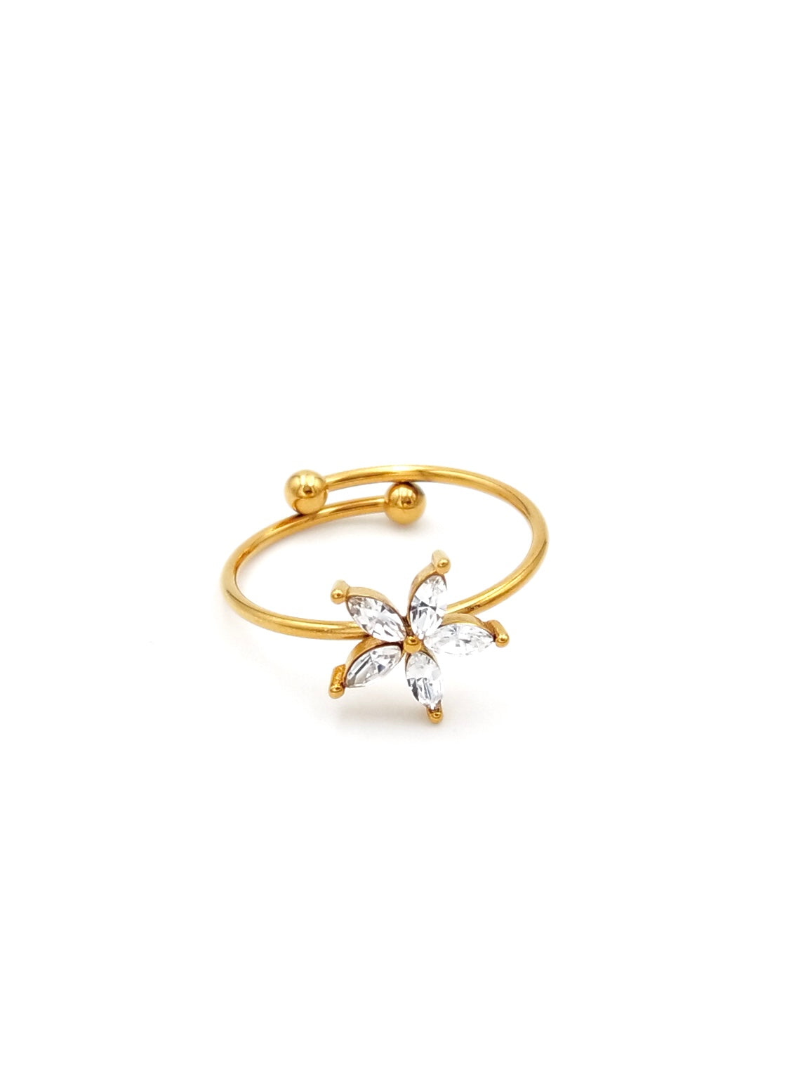 Bague Fleur Solaire