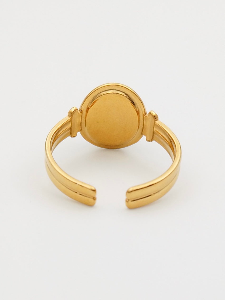 Bague Émeraude Ovale