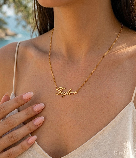 Collier prénom personnalisé