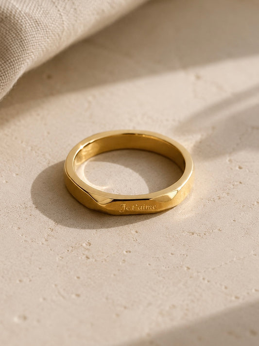 Bague Je t’aime
