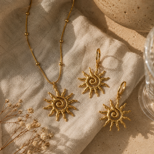 Collier solaire d’été