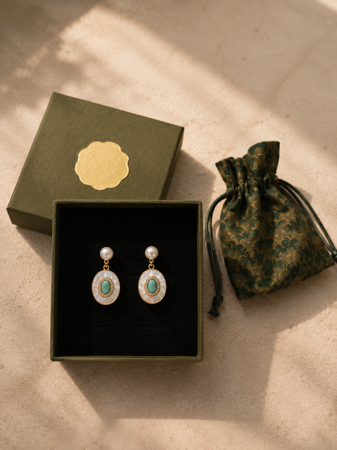 Boucles d'oreilles Léna