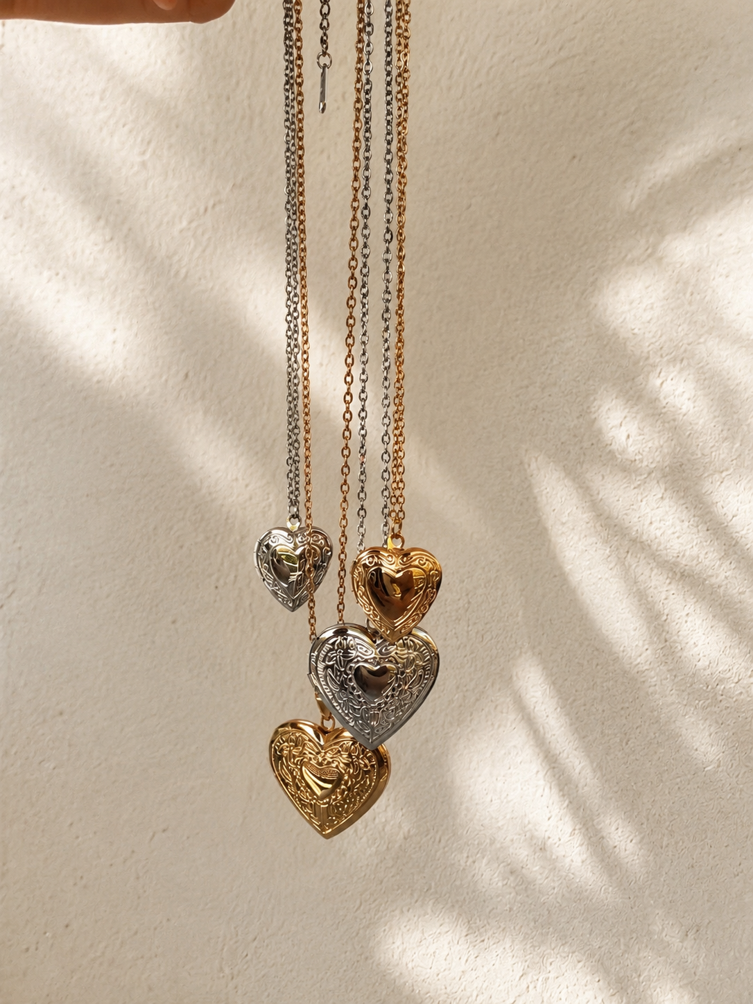 Collier près du cœur