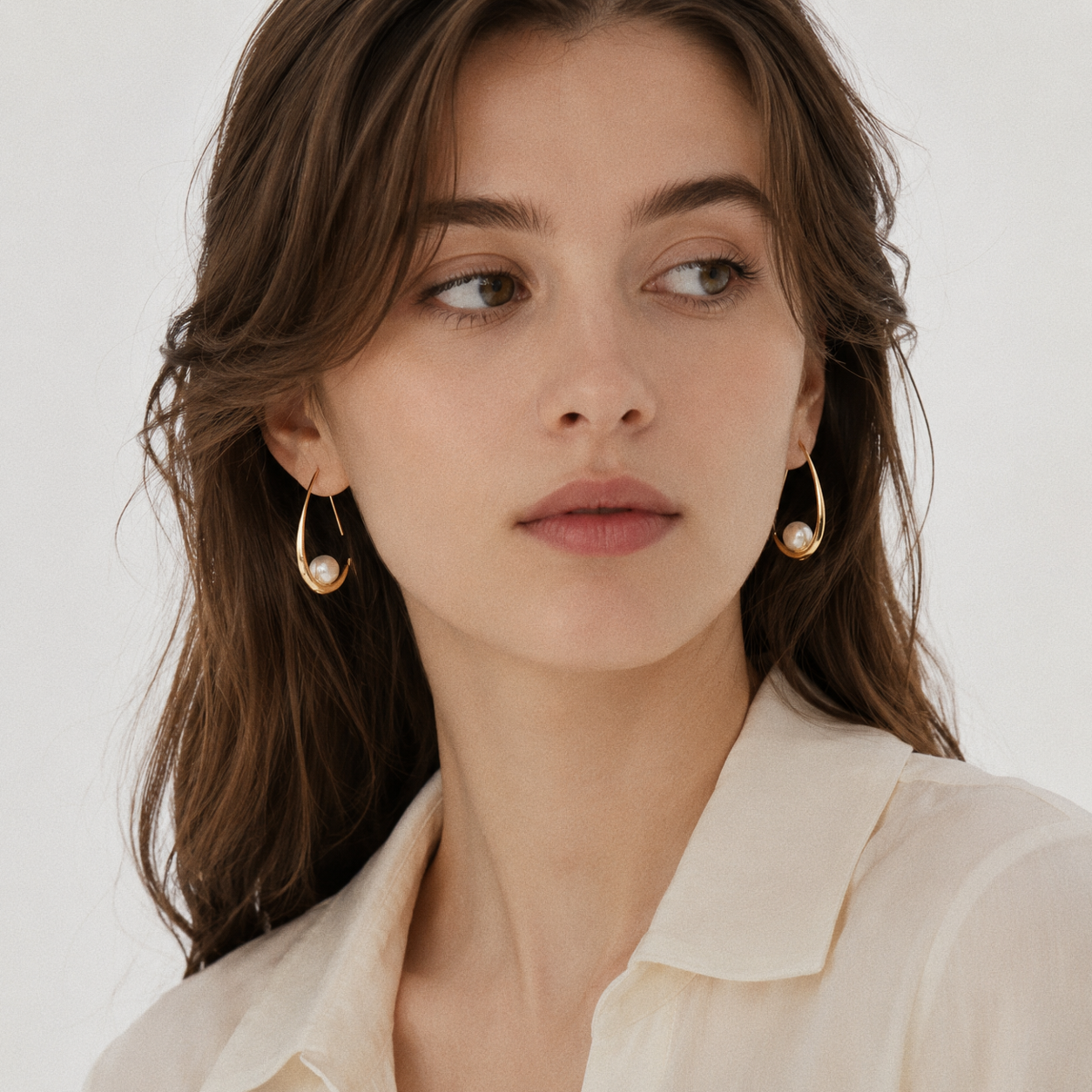 Boucles d’oreilles Nacre