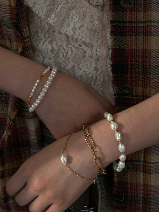 Bracelet Perlé